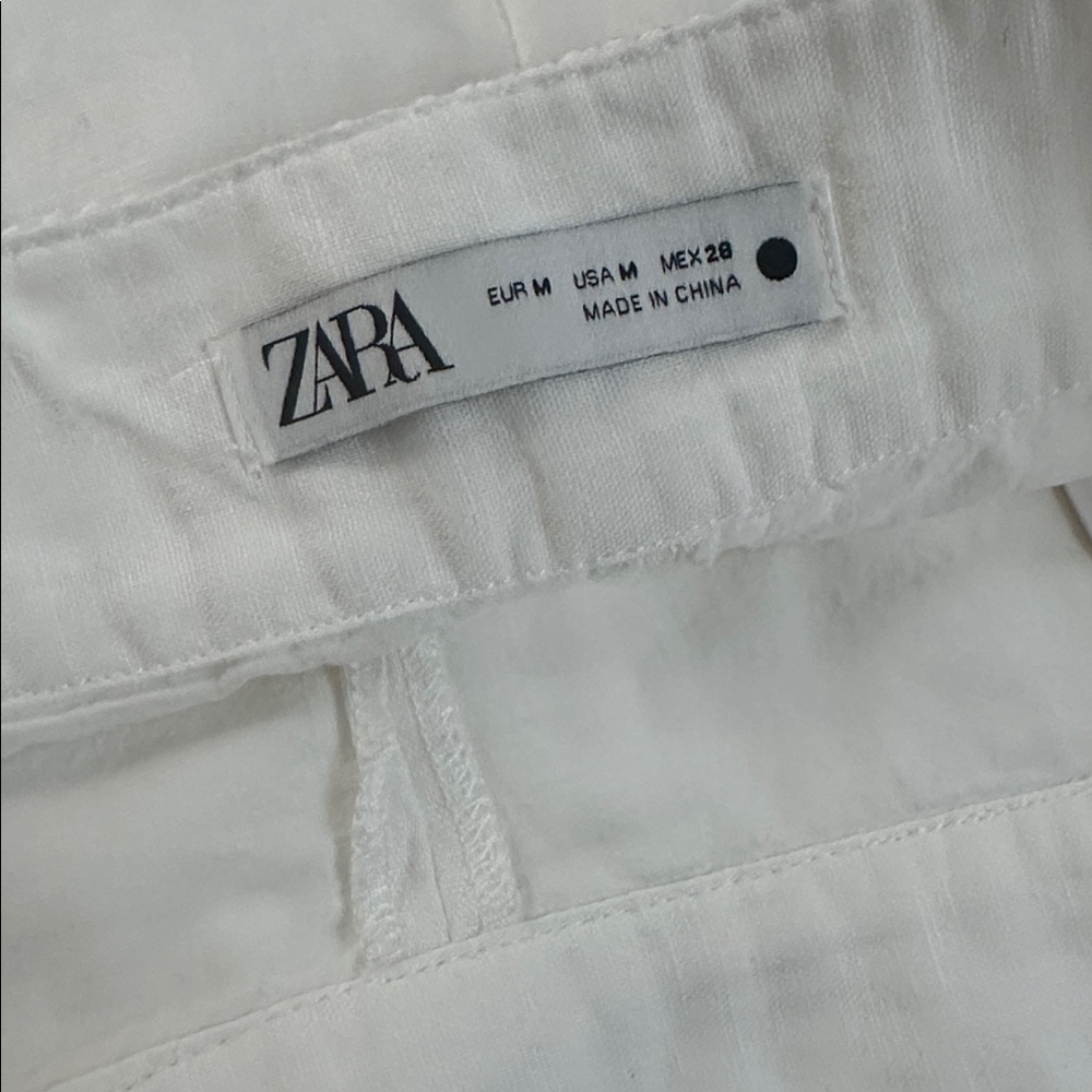 NWOT Zara Cream Lace Shorts  new condition no tag - Picture 7 of 9